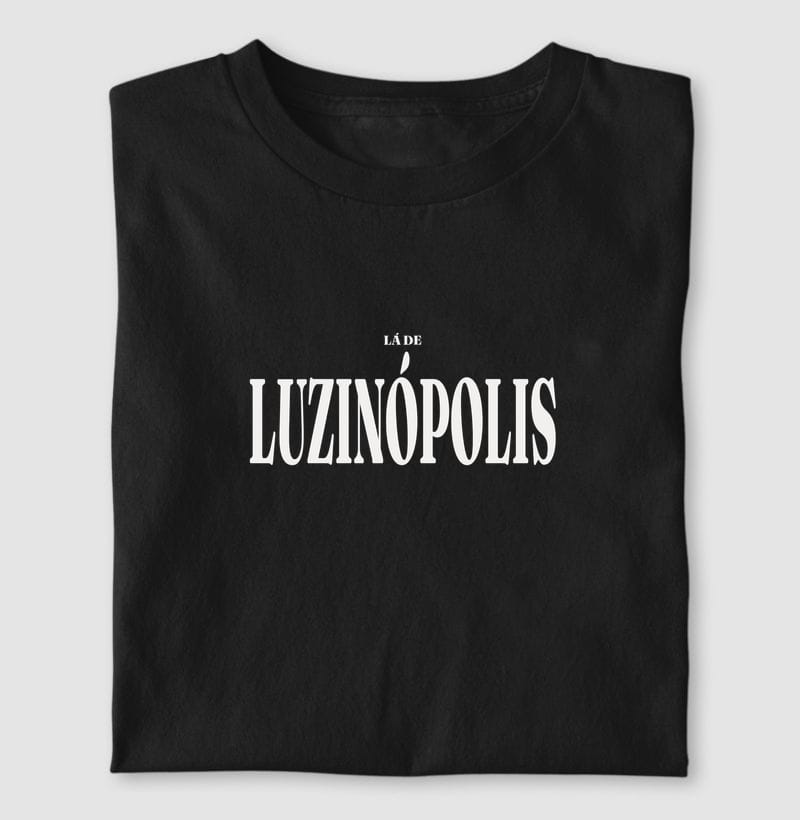 Camiseta Tipografia de Luzinópolis