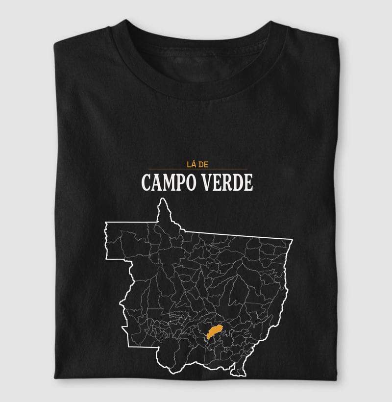 Camiseta Território de Campo Verde