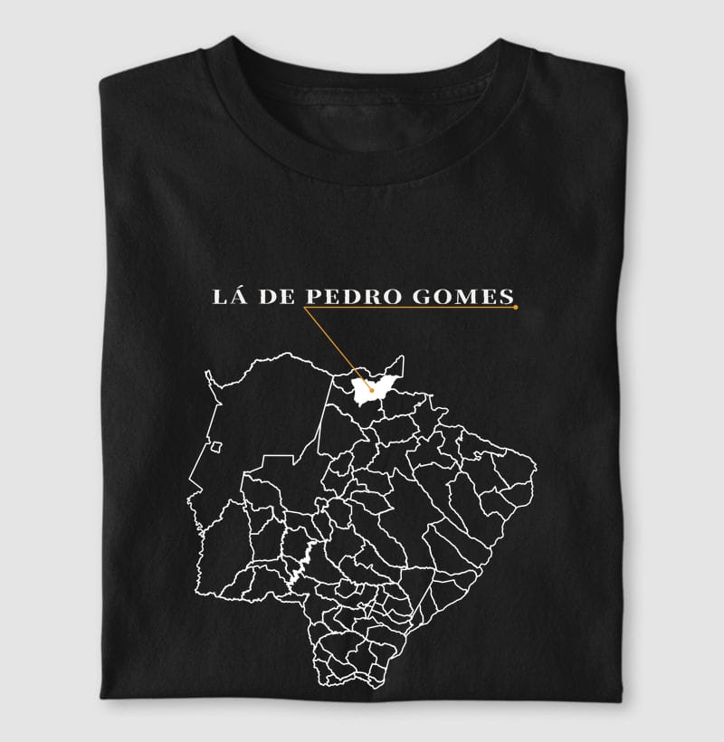 Camiseta Ponto de Origem de Pedro Gomes