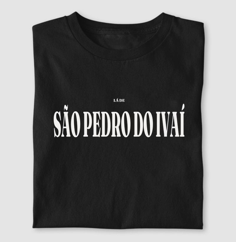 Camiseta Tipografia de São Pedro do Ivaí
