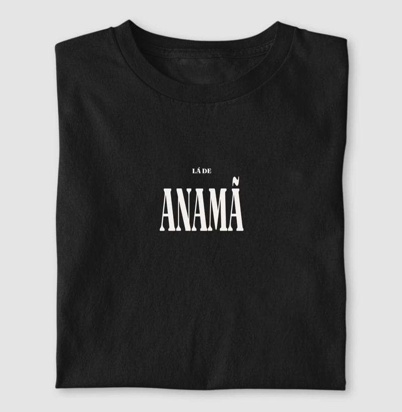 Camiseta Tipografia de Anamã