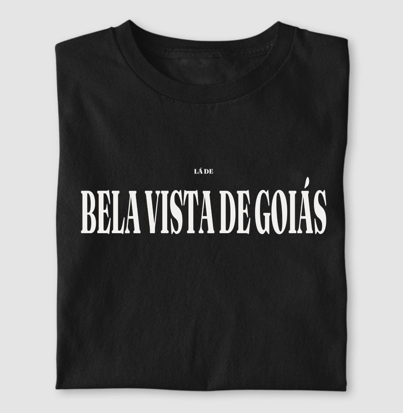 Camiseta Tipografia de Bela Vista de Goiás