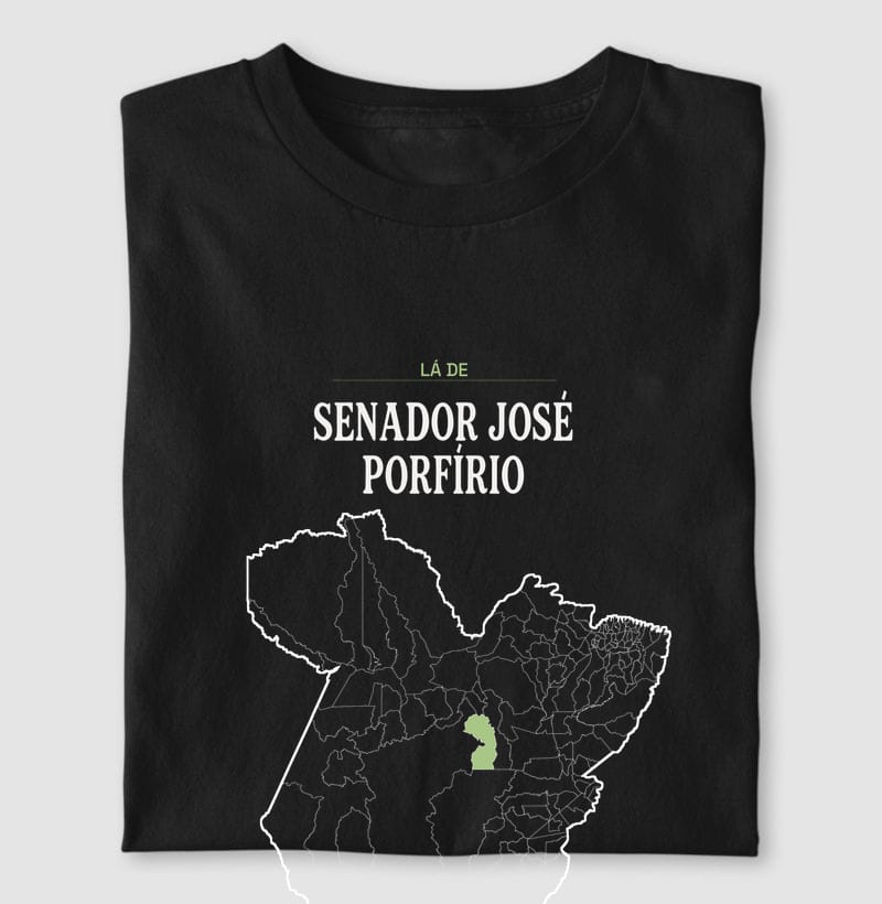 Camiseta Território de Senador José Porfírio