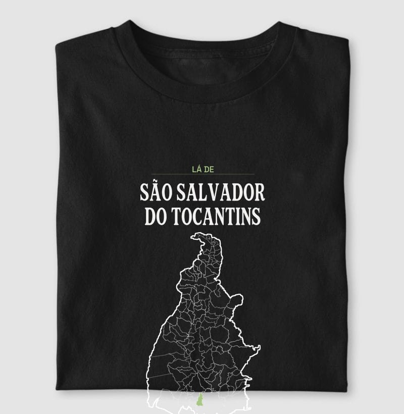 Camiseta Território de São Salvador do Tocantins