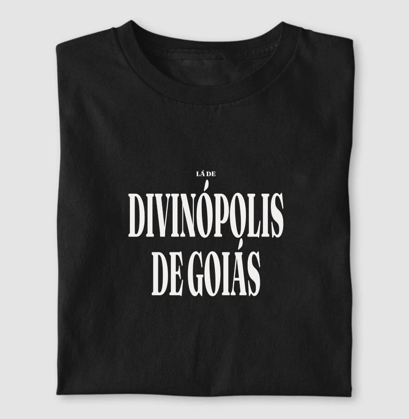 Camiseta Tipografia de Divinópolis de Goiás