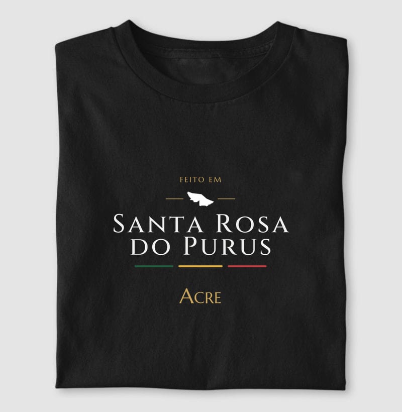 Feito em, Santa Rosa do Purus · AC