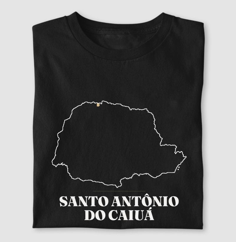 Camiseta Traço de Santo Antônio do Caiuá