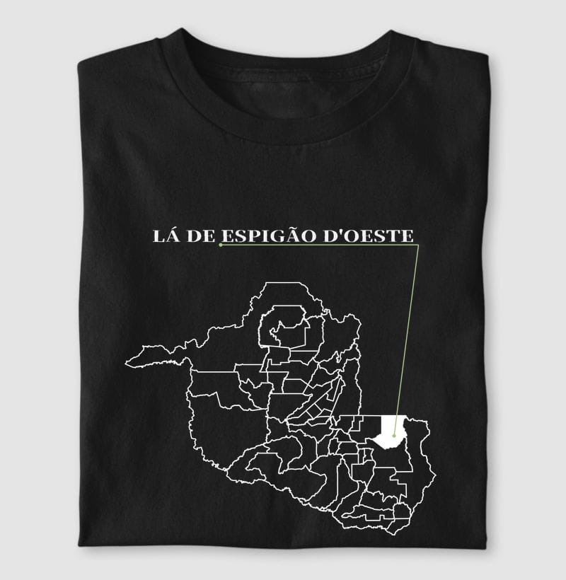 Camiseta Ponto de Origem de Espigão D'Oeste
