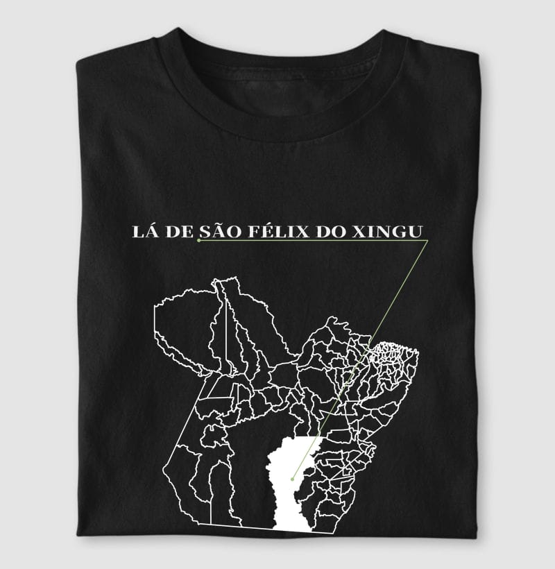 Camiseta Ponto de Origem de São Félix do Xingu