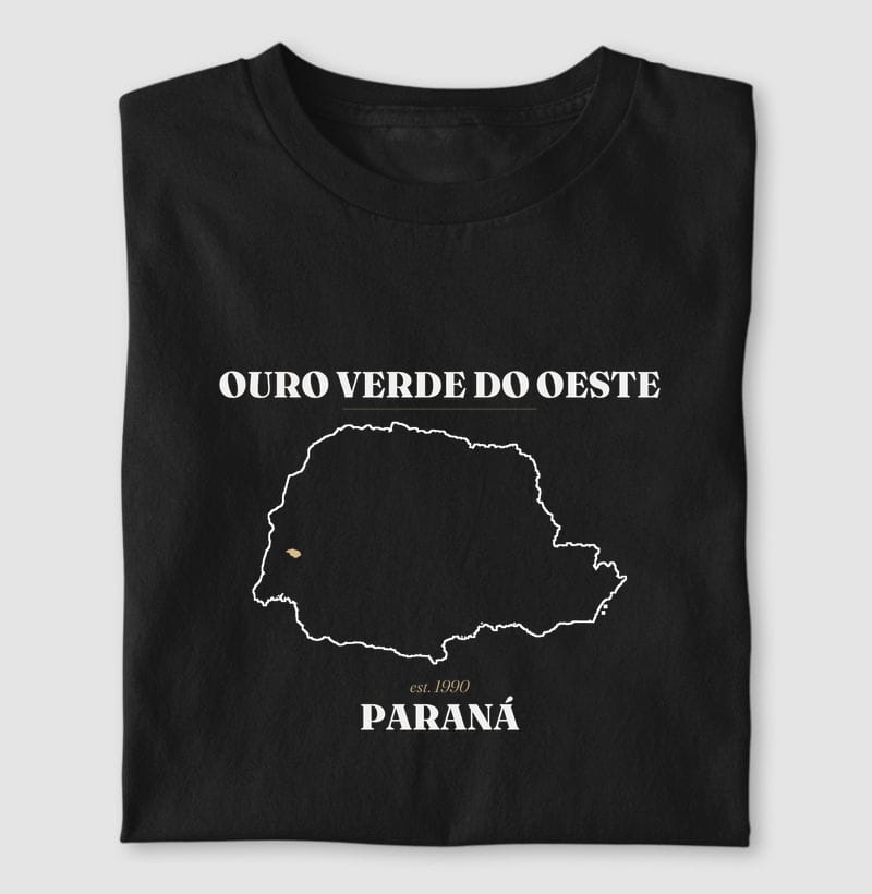 Camiseta Legado de Ouro Verde do Oeste