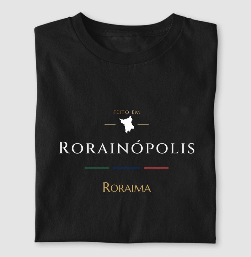 Camiseta Feito em de Rorainópolis