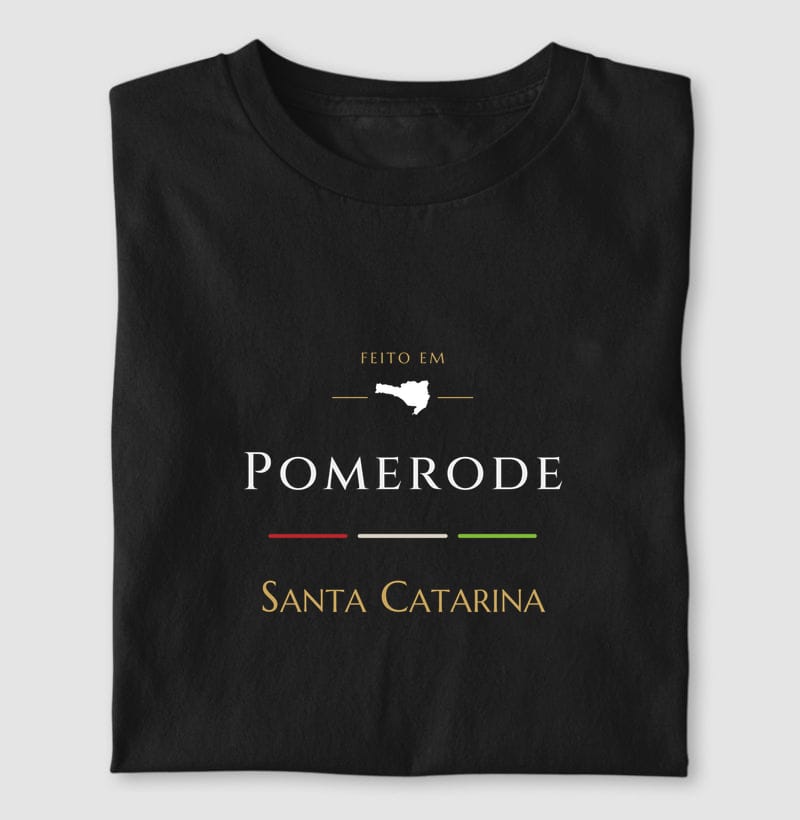 Camiseta Feito em de Pomerode