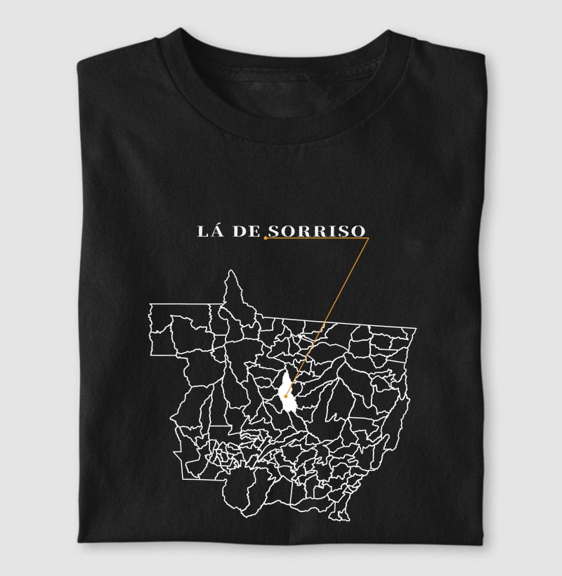 Camiseta Ponto de Origem de Sorriso
