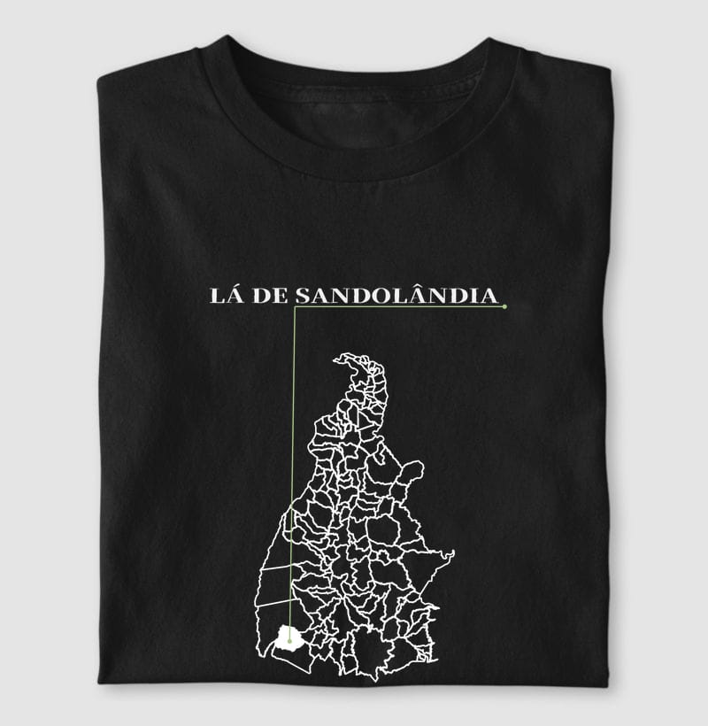 Camiseta Ponto de Origem de Sandolândia