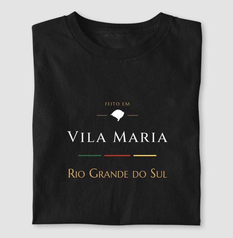 Camiseta Feito em de Vila Maria