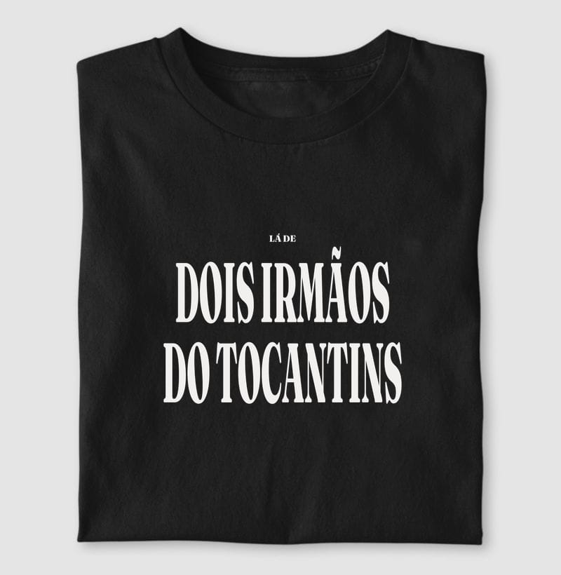 Camiseta Tipografia de Dois Irmãos do Tocantins