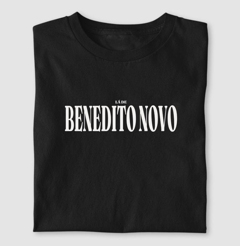Camiseta Tipografia de Benedito Novo