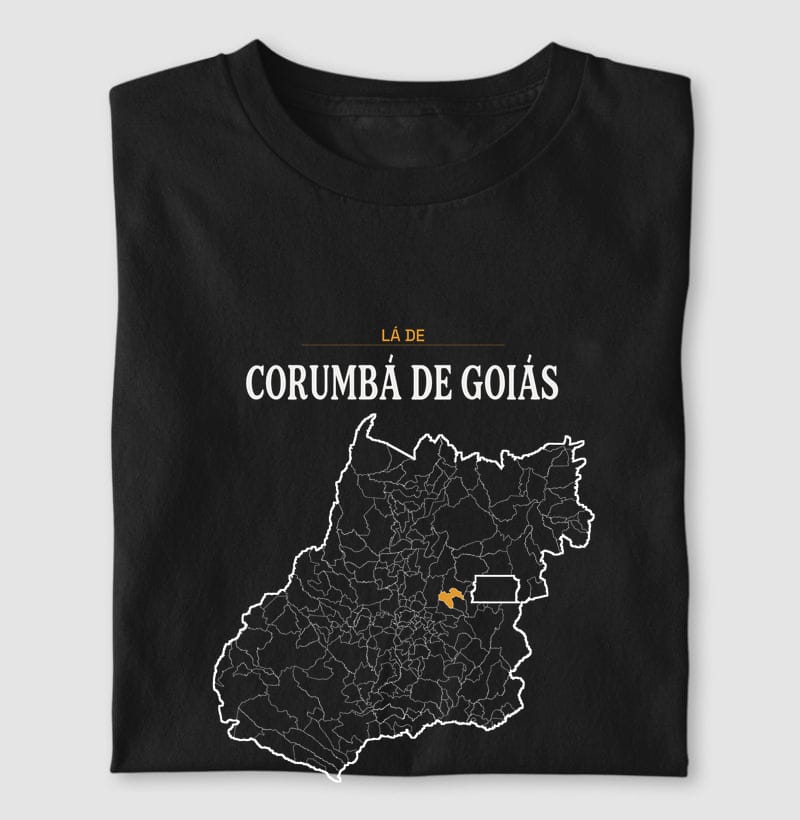 Camiseta Território de Corumbá de Goiás