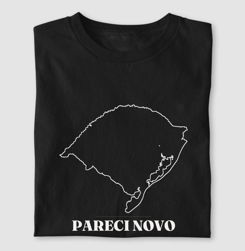 Camiseta Traço de Pareci Novo