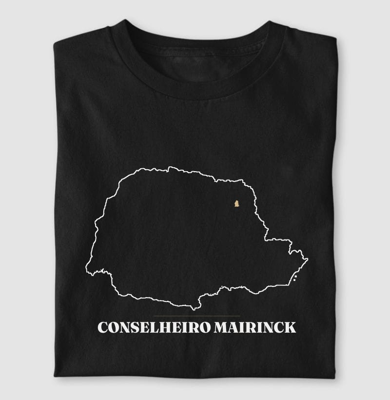 Camiseta Traço de Conselheiro Mairinck