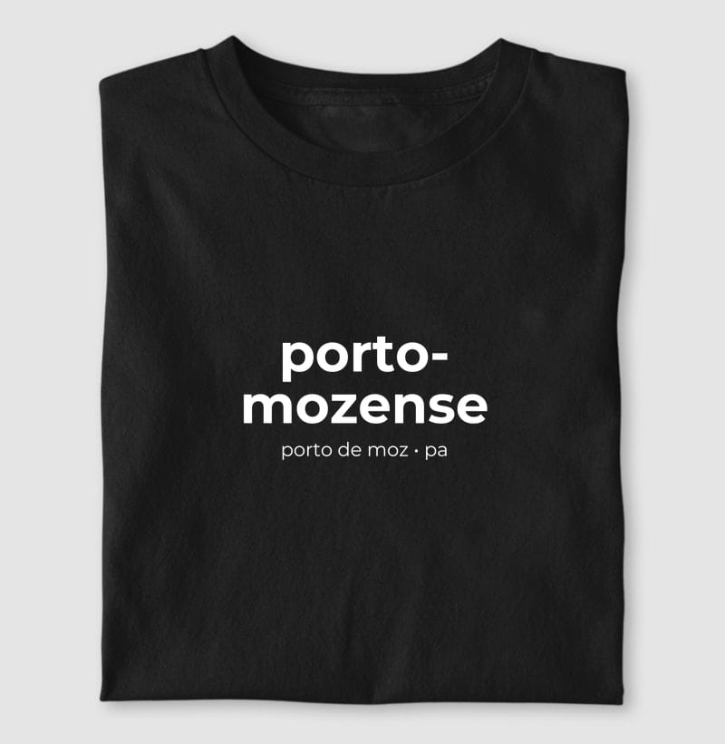 Camiseta Gentílico de Porto de Moz