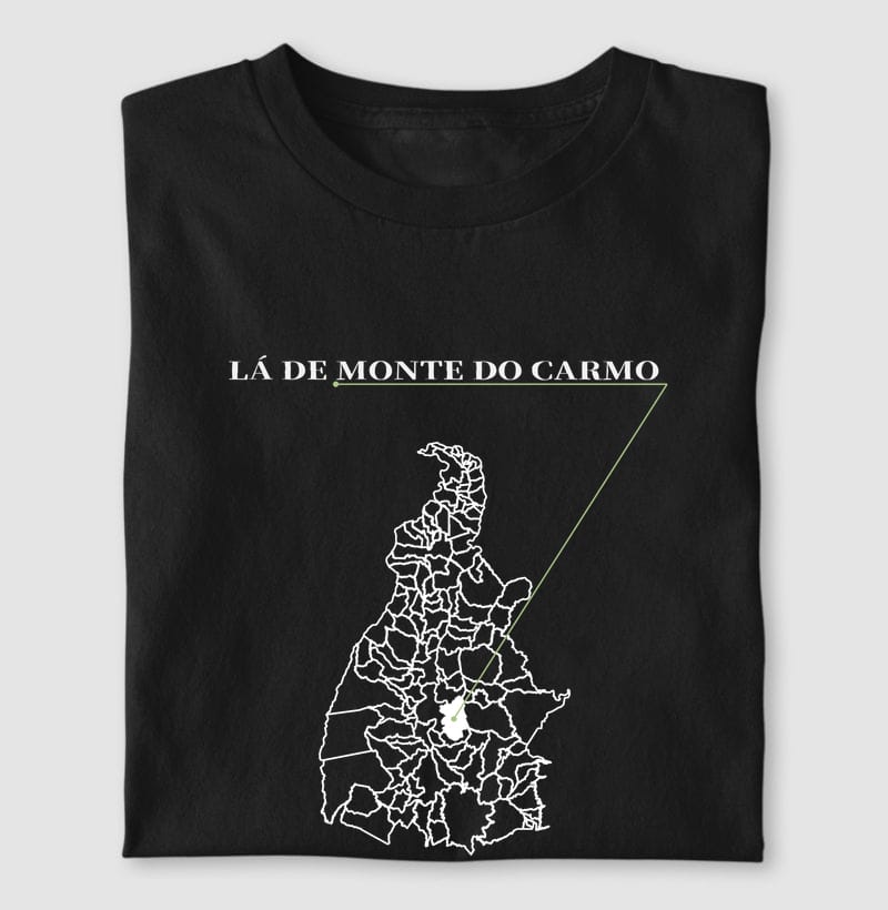 Camiseta Ponto de Origem de Monte do Carmo