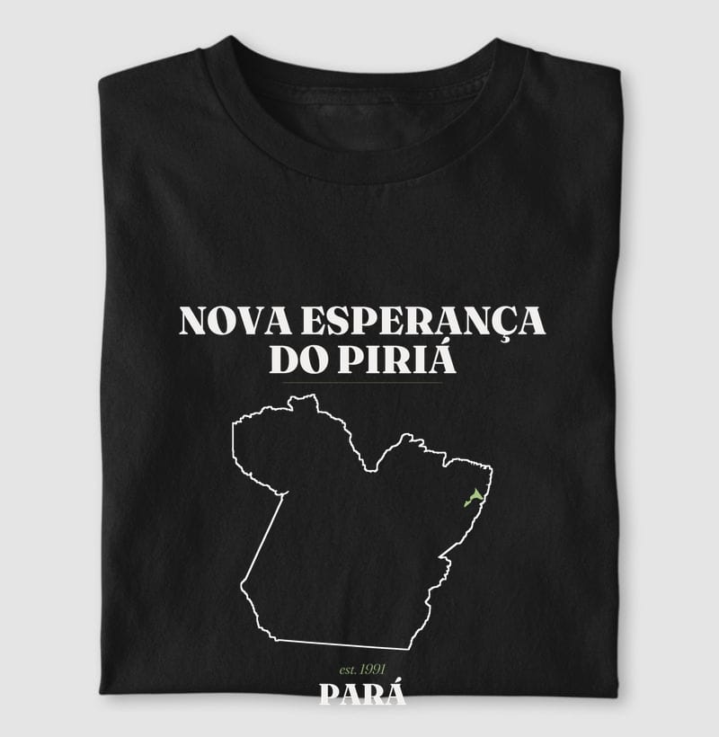 Camiseta Legado de Nova Esperança do Piriá