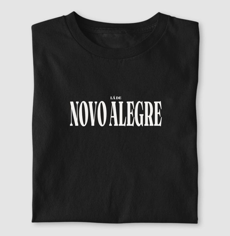 Camiseta Tipografia de Novo Alegre
