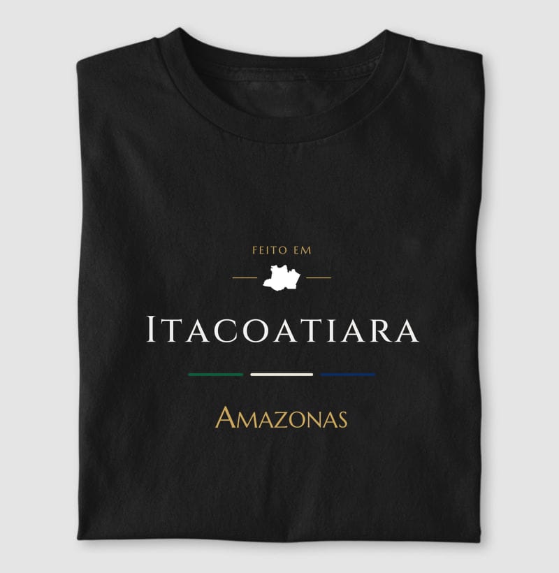 Camiseta Feito em de Itacoatiara