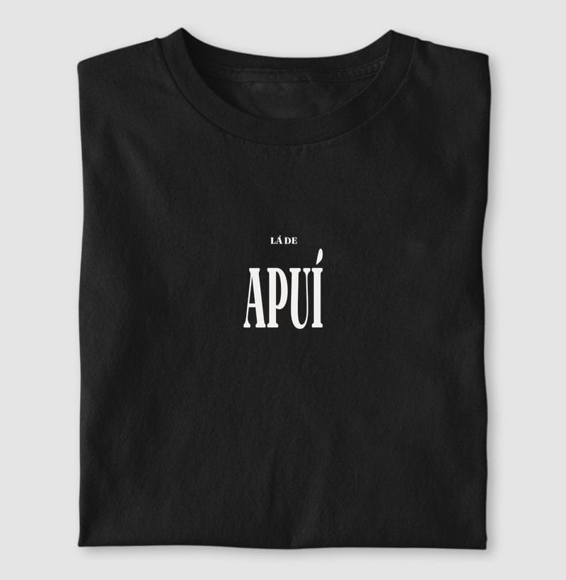Camiseta Tipografia de Apuí