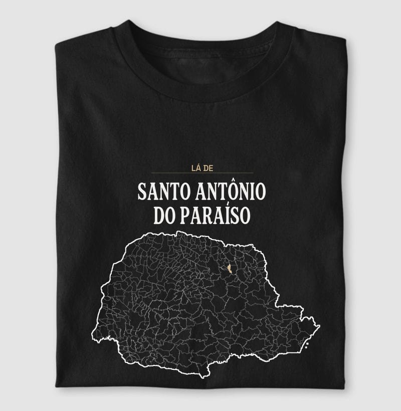 Camiseta Território de Santo Antônio do Paraíso