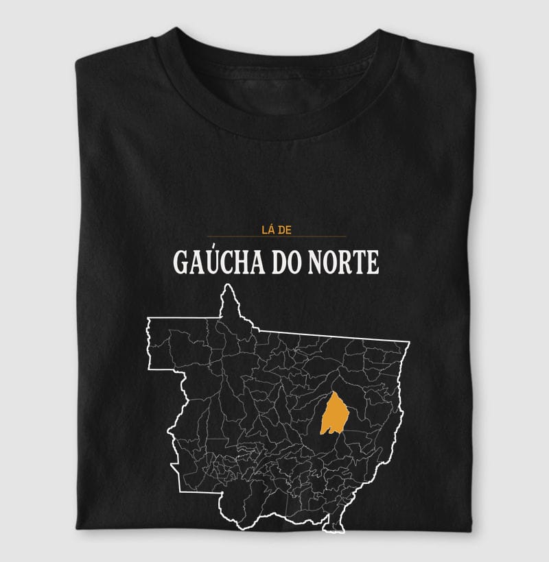 Camiseta Território de Gaúcha do Norte