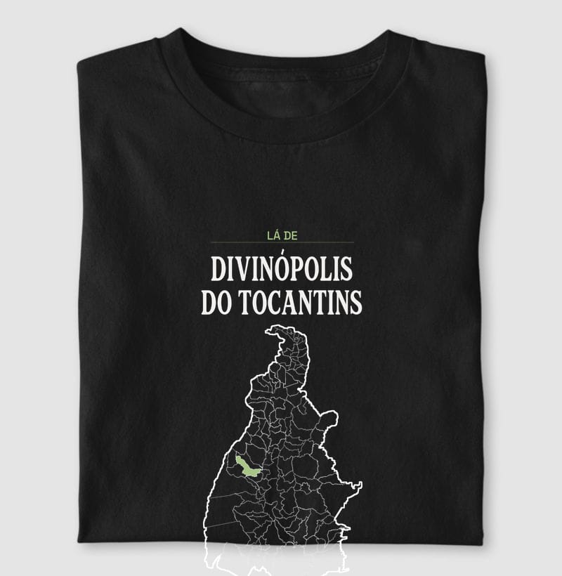 Camiseta Território de Divinópolis do Tocantins