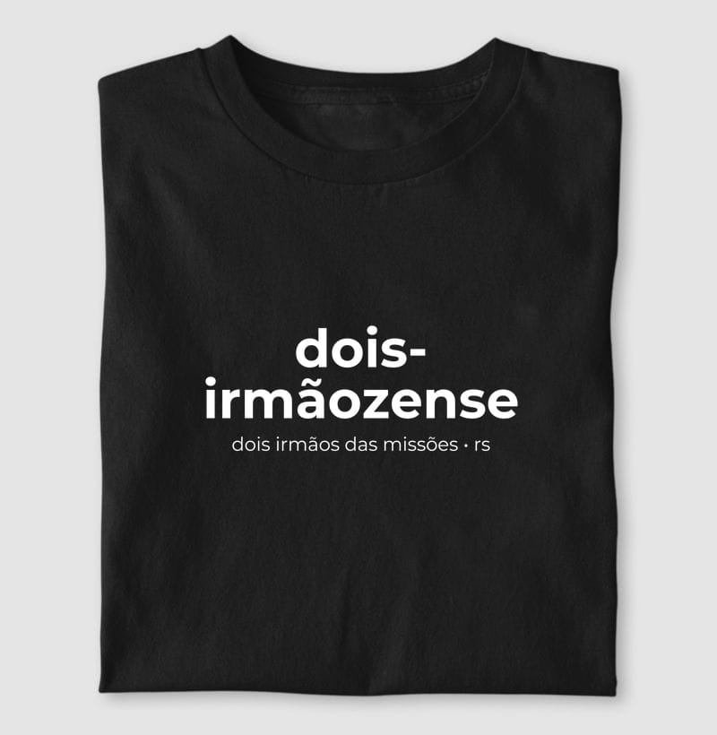 Camiseta Gentílico de Dois Irmãos das Missões
