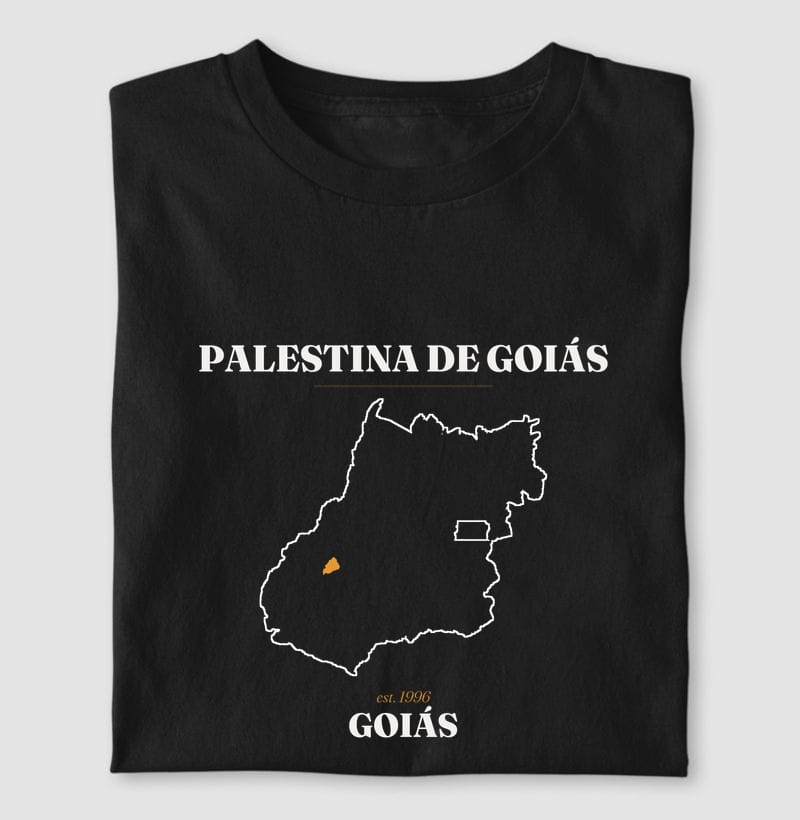 Camiseta Legado de Palestina de Goiás