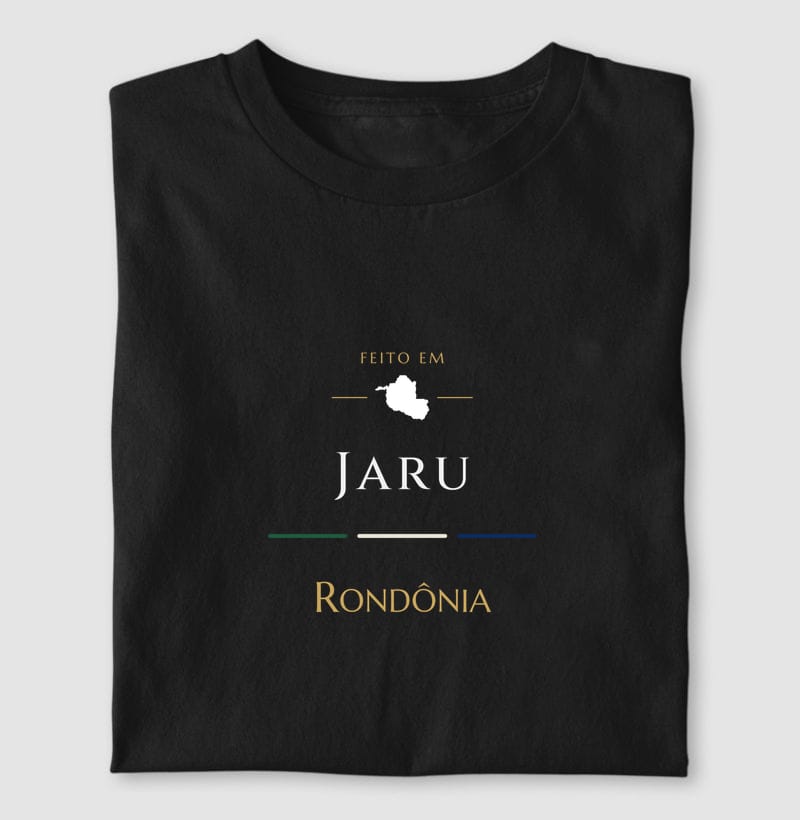 Camiseta Feito em de Jaru