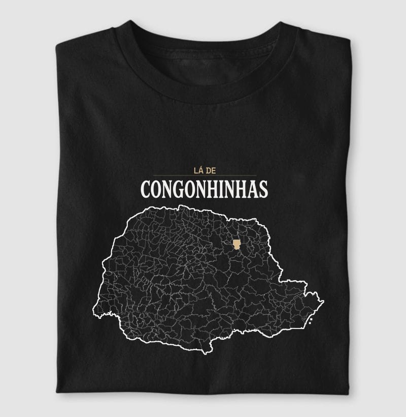 Camiseta Território de Congonhinhas