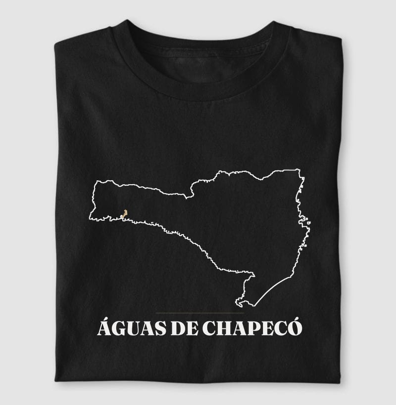 Camiseta Traço de Águas de Chapecó
