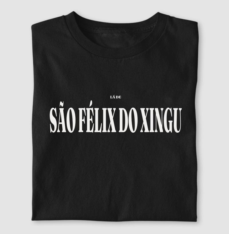 Camiseta Tipografia de São Félix do Xingu
