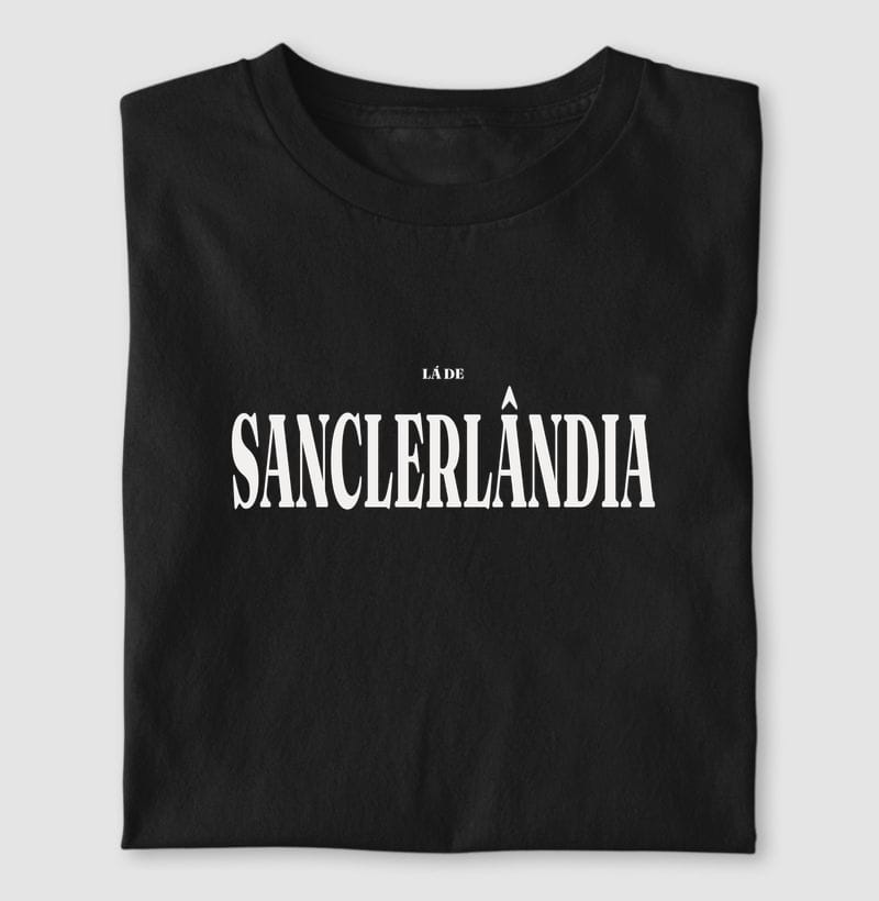 Camiseta Tipografia de Sanclerlândia