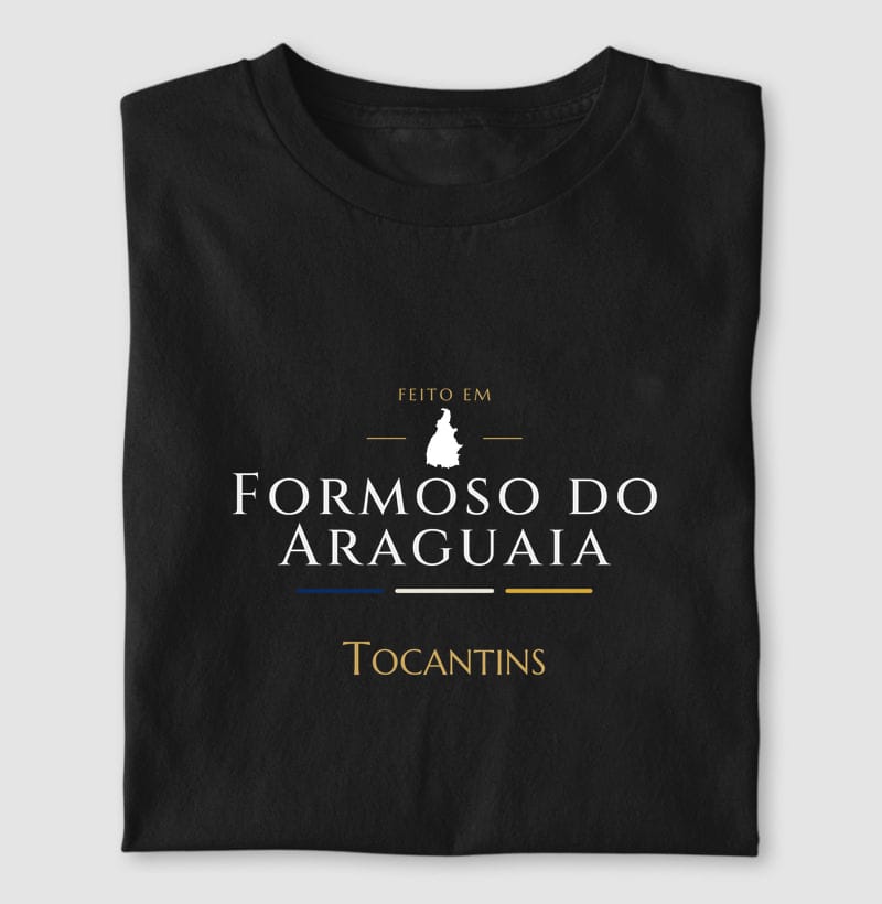 Camiseta Feito em de Formoso do Araguaia
