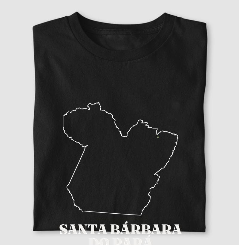 Camiseta Traço de Santa Bárbara do Pará