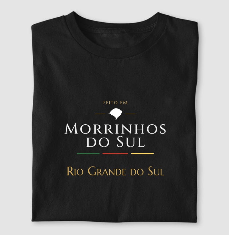 Camiseta Feito em de Morrinhos do Sul