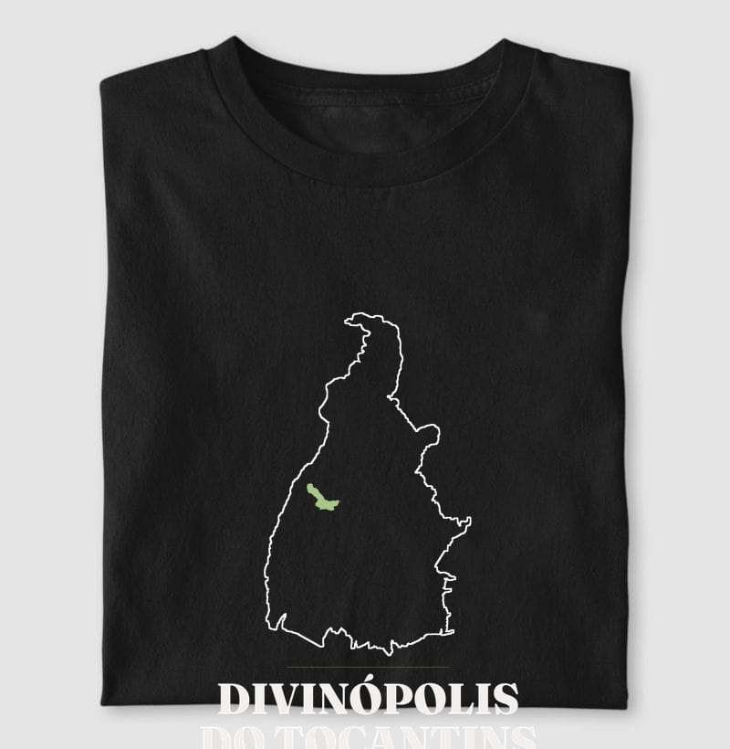 Camiseta Traço de Divinópolis do Tocantins