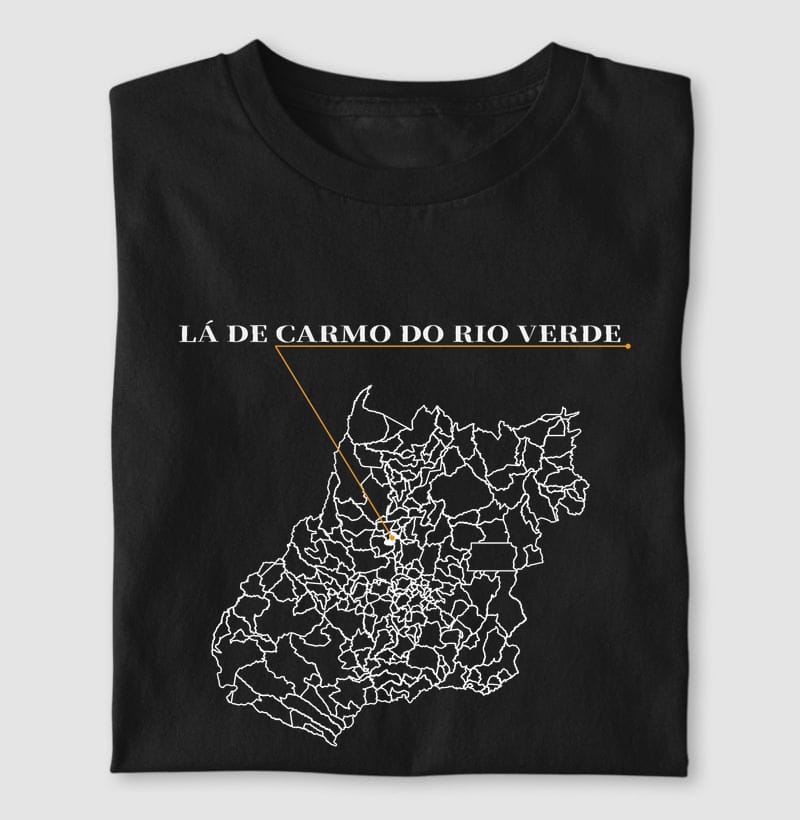Camiseta Ponto de Origem de Carmo do Rio Verde