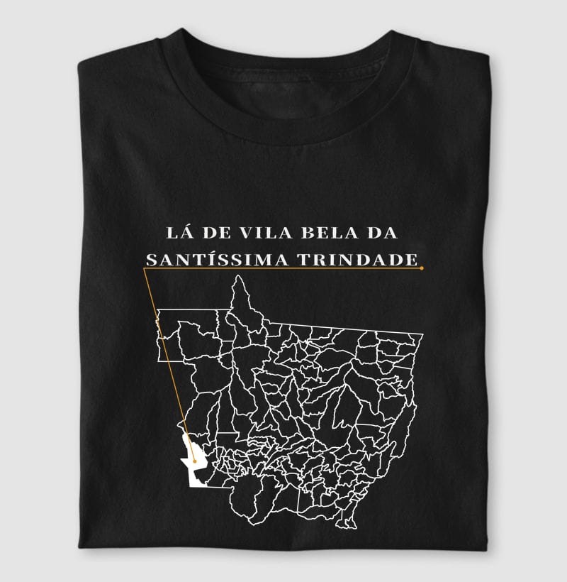Camiseta Ponto de Origem de Vila Bela da Santíssima Trindade