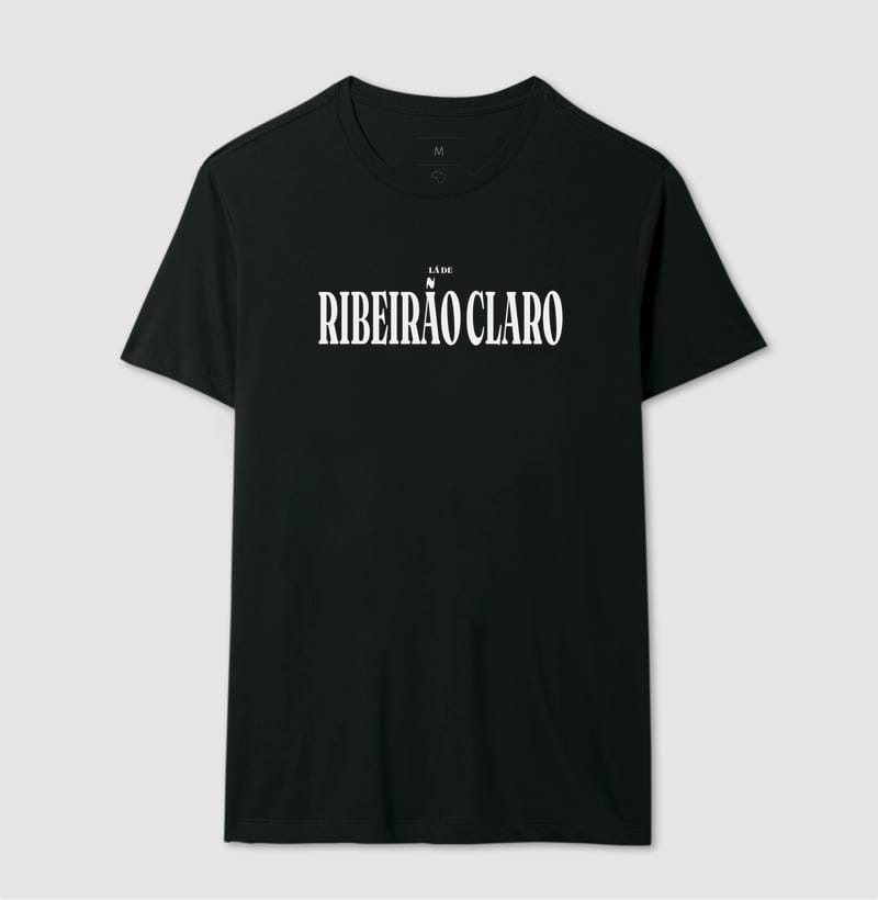 Camiseta Tipografia de Ribeirão Claro