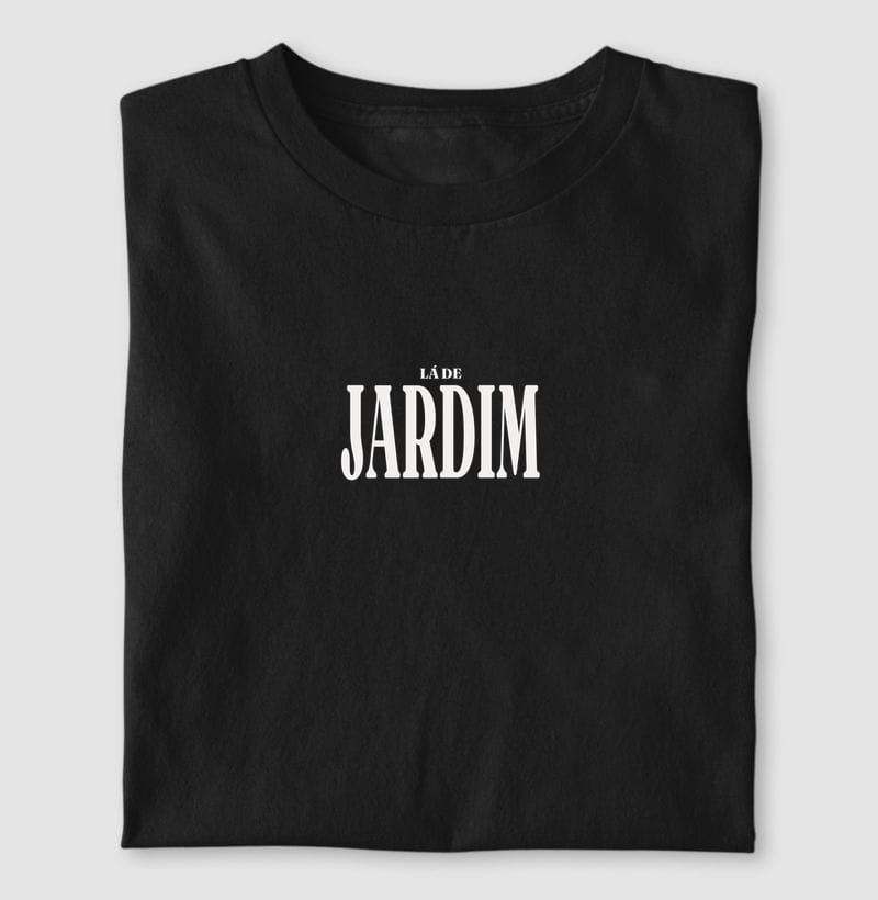 Camiseta Tipografia de Jardim
