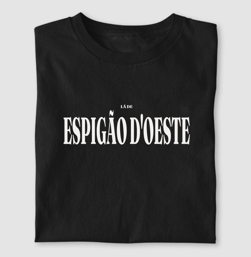 Camiseta Tipografia de Espigão D'Oeste