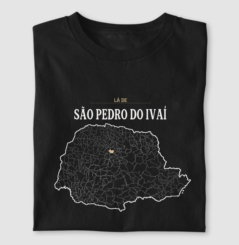 Camiseta Território de São Pedro do Ivaí